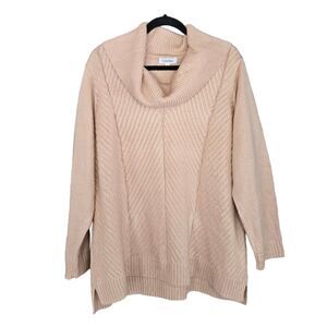 NWT Calvin Klein Cowl Neck Quick Dry Sweater Plus Size 2x - 100% Acrylic